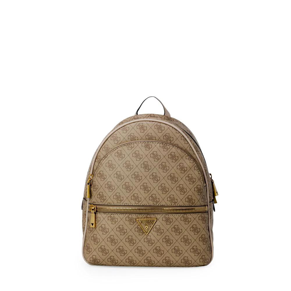 Guess Brown Polyethylene Backpack by Guess