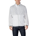 Armani Exchange White Polyester Shell Jacket by Armani Exchange