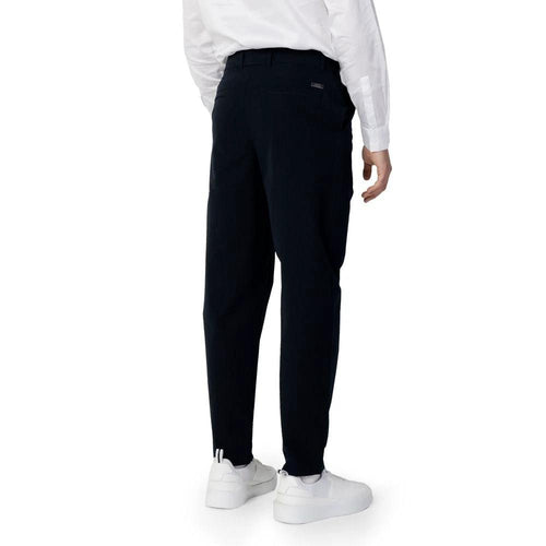 Armani Exchange Blue Cotton Casual Pants by Armani Exchange