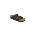 Pantoufles Birkenstock noires en synthétique