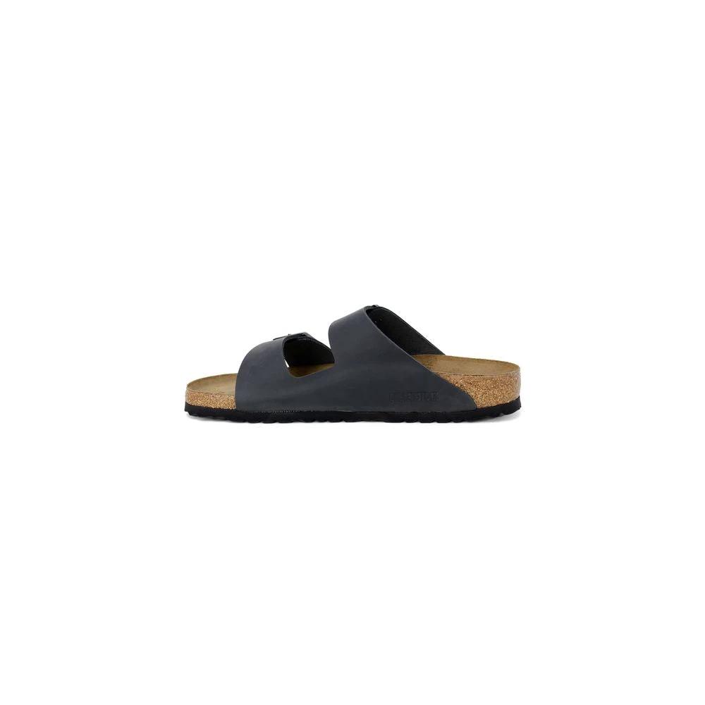 Pantoufles Birkenstock noires en synthétique