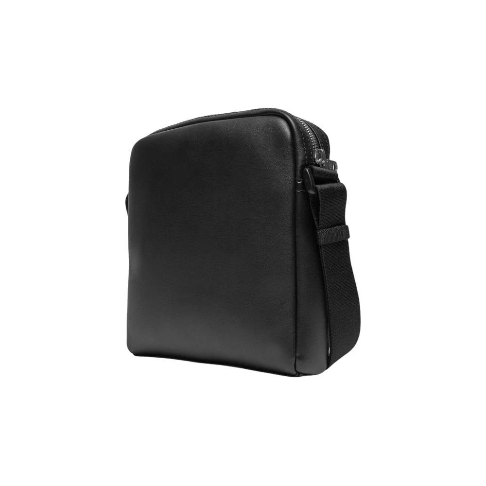 Calvin Klein Jeans Black Polyethylene Messenger Bag by Calvin Klein Jeans