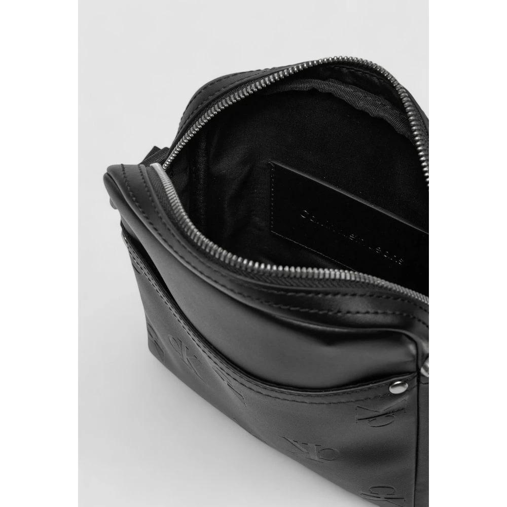 Calvin Klein Jeans Black Polyethylene Messenger Bag by Calvin Klein Jeans