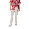 Tommy Hilfiger Jeans Beige Cotton Skinny Pants by Tommy Hilfiger Jeans