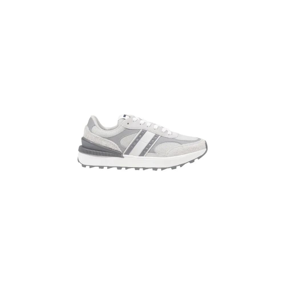 Baskets de sport Tommy Hilfiger Jeans en daim gris