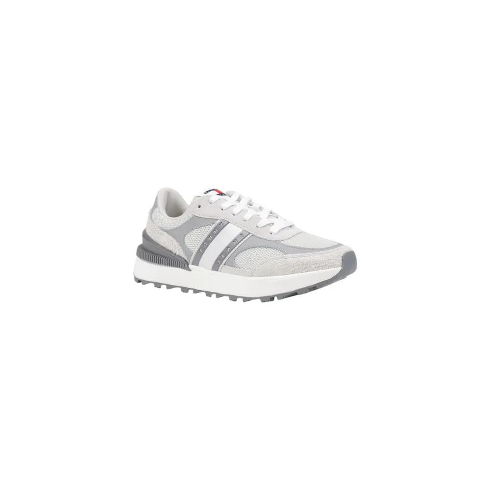 Baskets de sport Tommy Hilfiger Jeans en daim gris