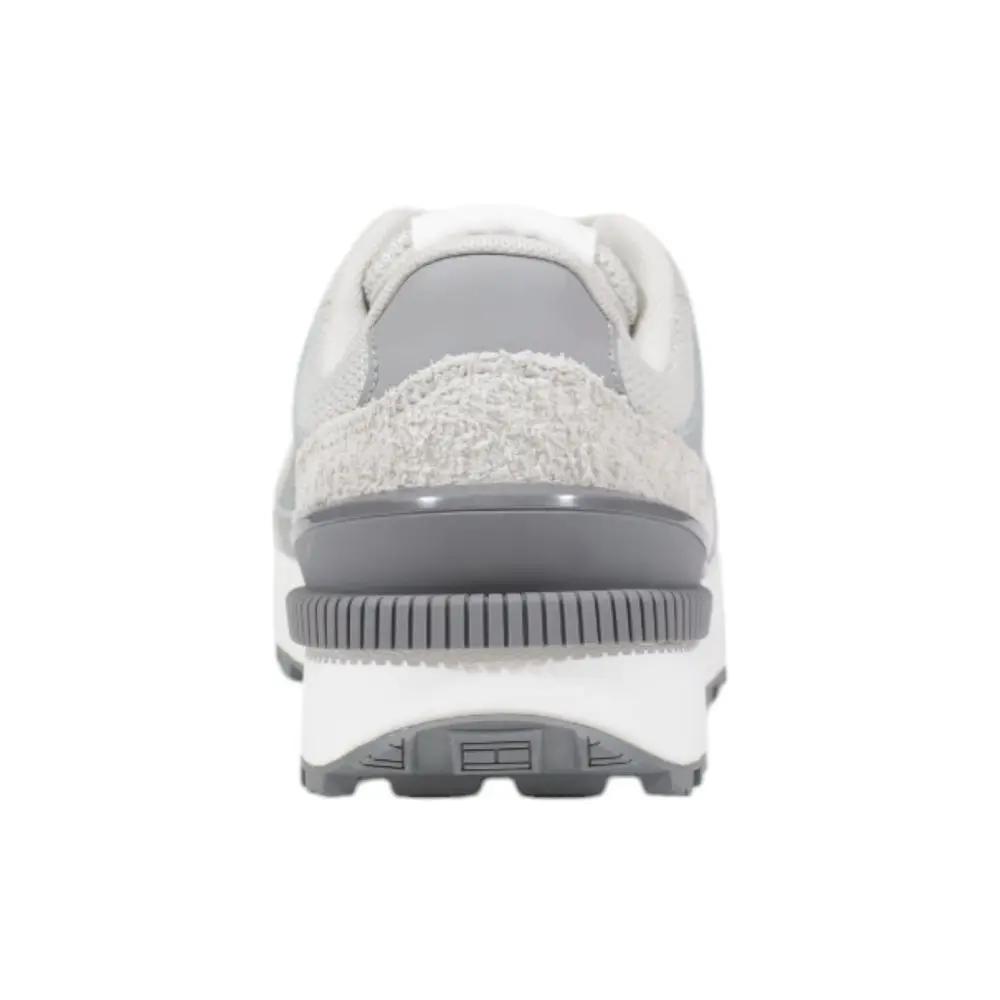 Baskets de sport Tommy Hilfiger Jeans en daim gris