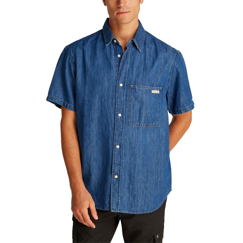 Calvin Klein Jeans Blue Cotton False by Calvin Klein Jeans