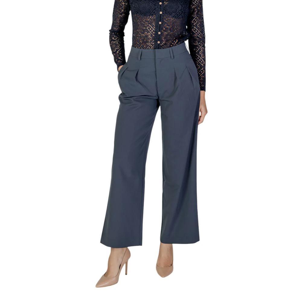 Calvin Klein Jeans Gray Recycled Polyester Casual Pants