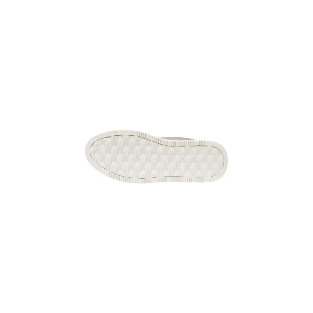 Calvin Klein Jeans Beige Recycled Cotton Platform Sneakers