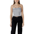 Calvin Klein Jeans White Recycled Cotton Top by Calvin Klein Jeans