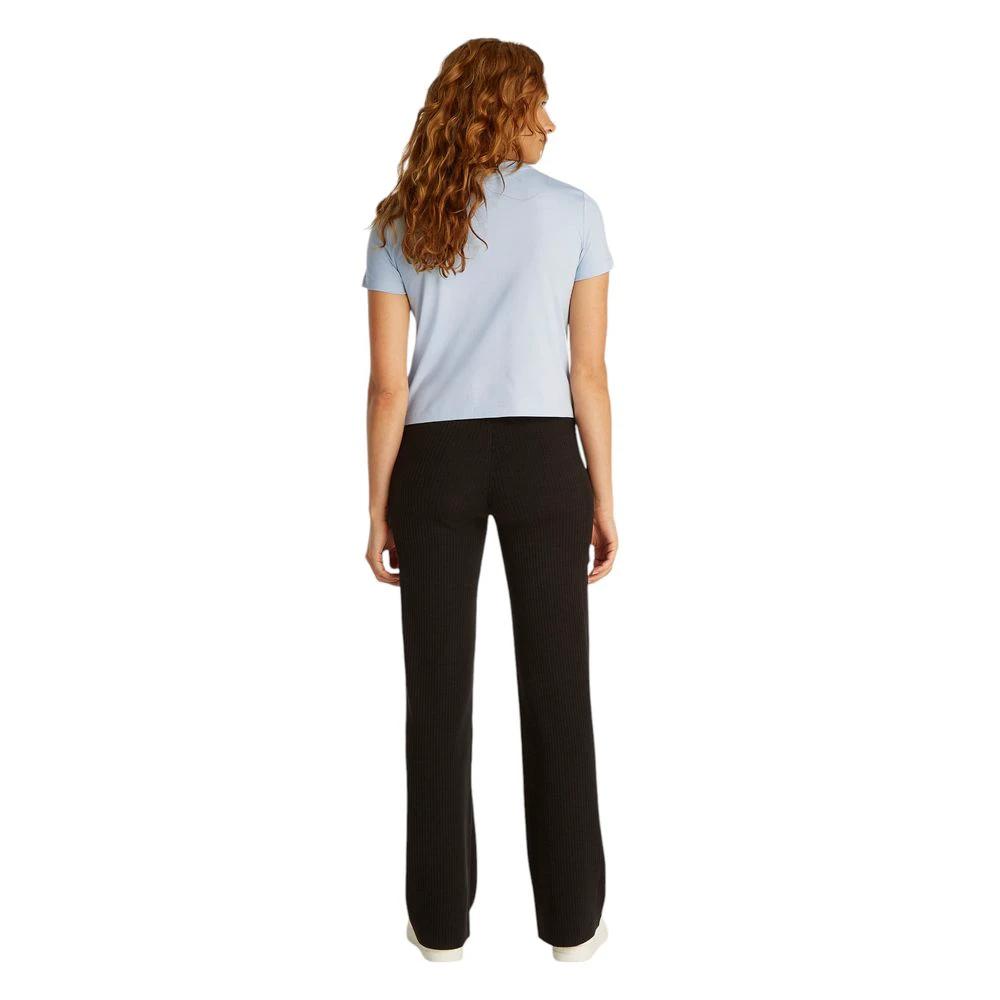 Calvin Klein Jeans Blue Recycled Cotton T-Shirt by Calvin Klein Jeans