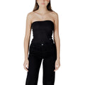 Calvin Klein Jeans Black Recycled Cotton Top by Calvin Klein Jeans