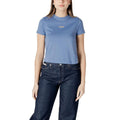 Calvin Klein Jeans Light Blue Recycled Cotton Sportswear by Calvin Klein Jeans