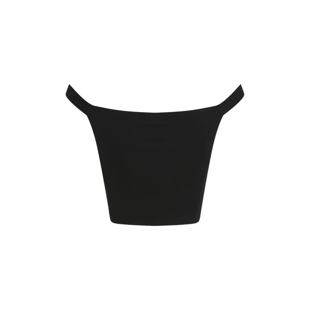 Calvin Klein Jeans Black Viscose Top by Calvin Klein Jeans