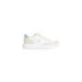 Baskets de sport en cuir beige Calvin Klein Jeans