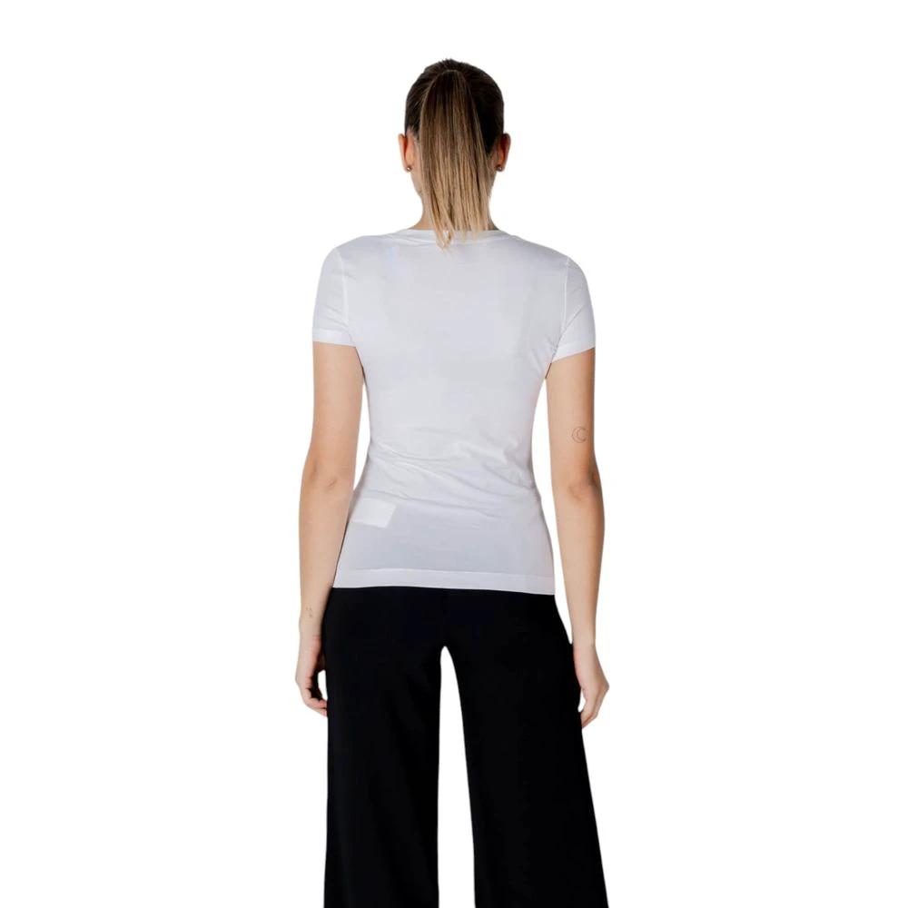 Guess White Cotton T-Shirt by Guess