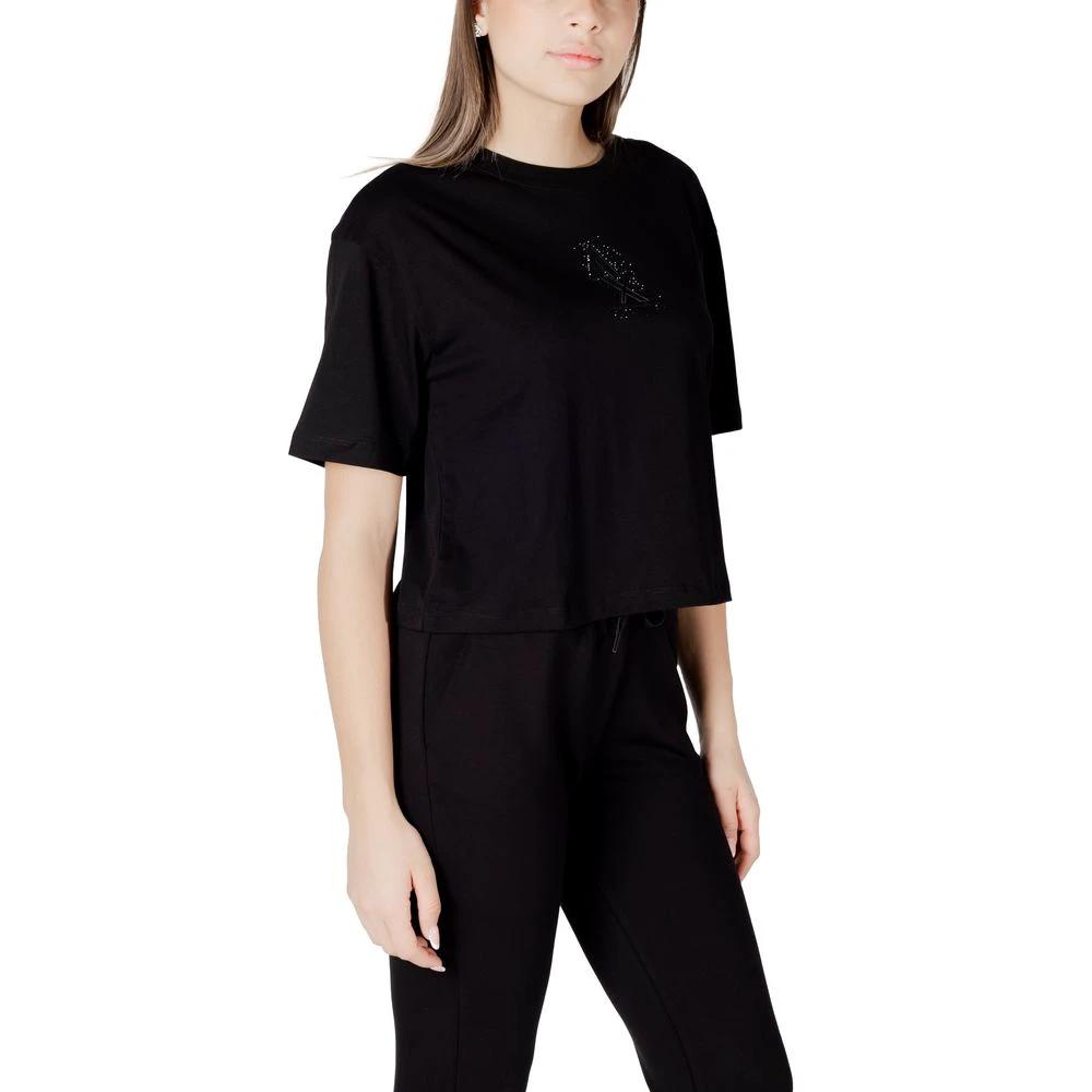 Armani Exchange Black Cotton Sportswear by Armani Exchange