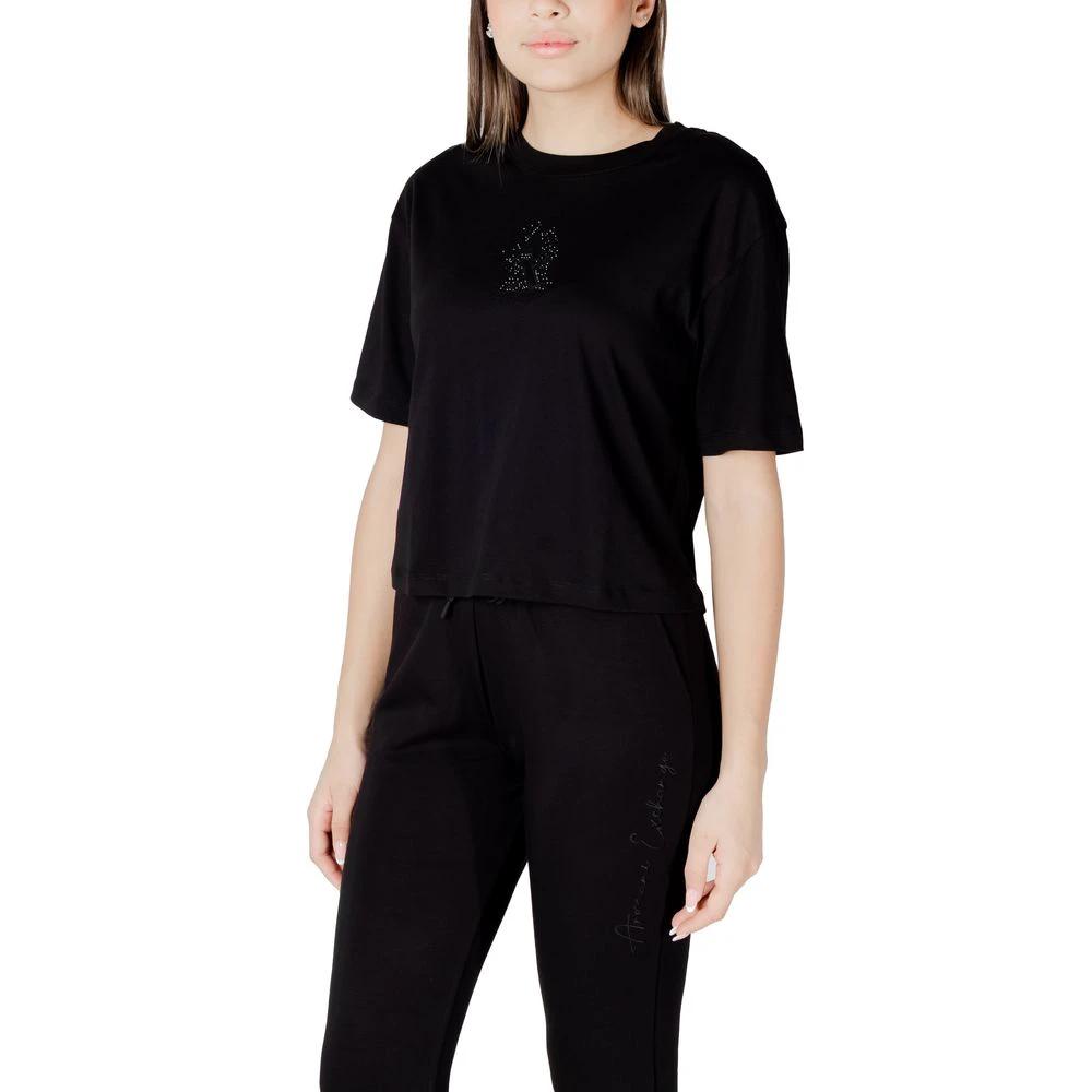 Armani Exchange Black Cotton Sportswear by Armani Exchange