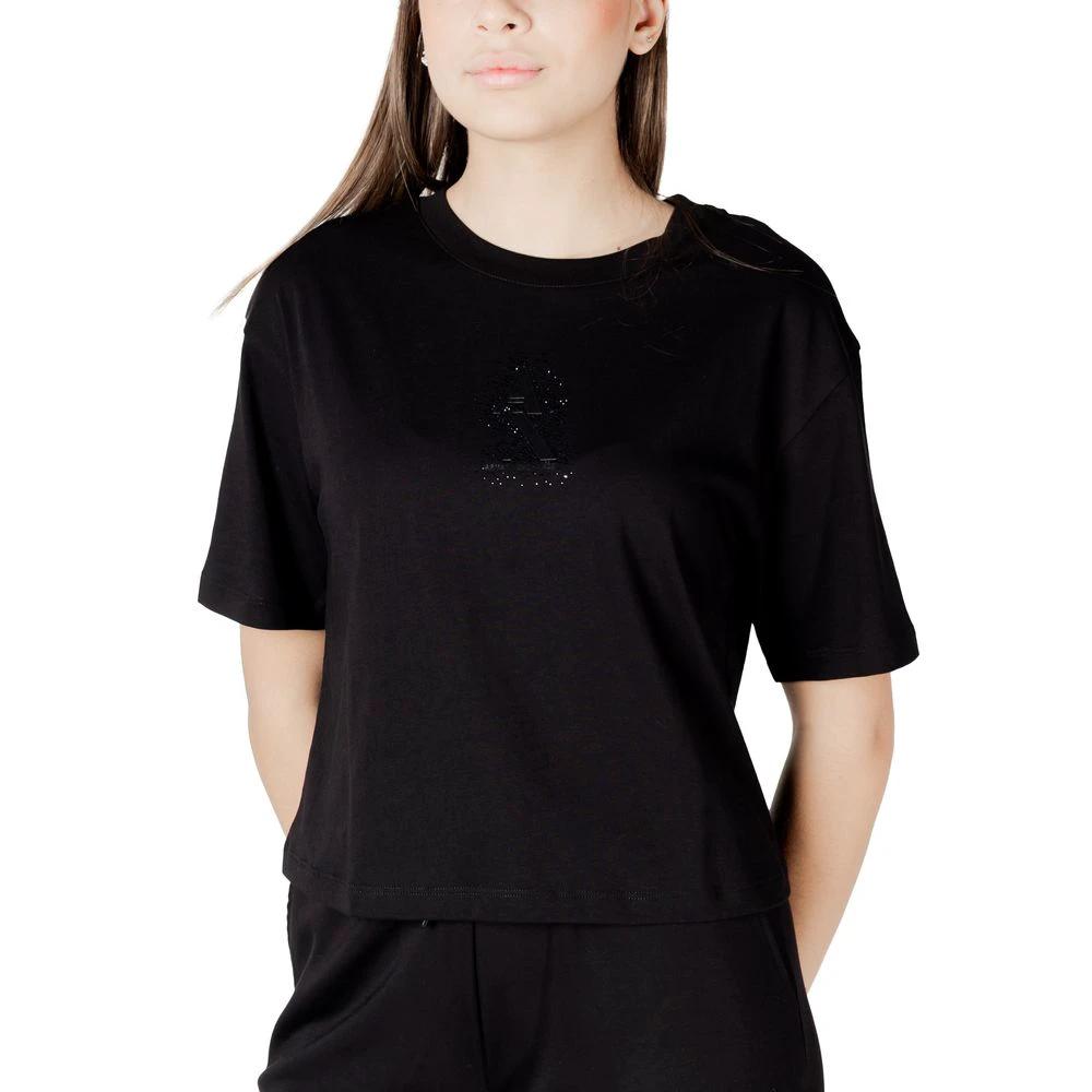Armani Exchange Black Cotton Sportswear by Armani Exchange