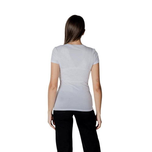 Armani Exchange White Cotton T-Shirt by Armani Exchange