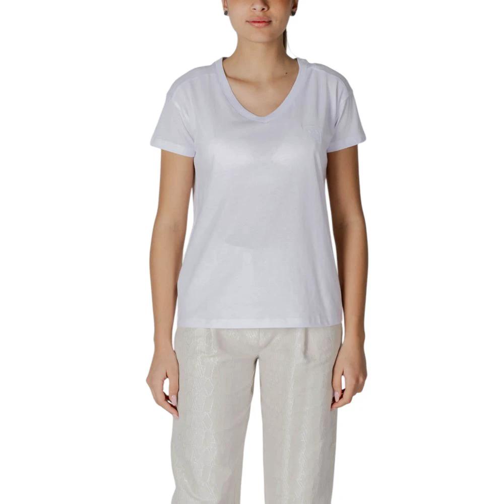 Armani Exchange White Cotton T-Shirt by Armani Exchange