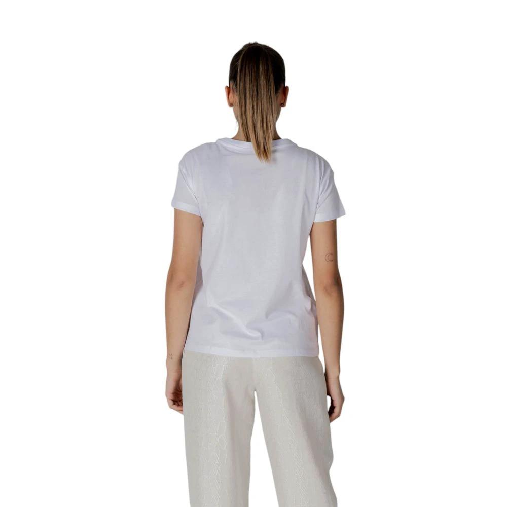 Armani Exchange White Cotton T-Shirt by Armani Exchange