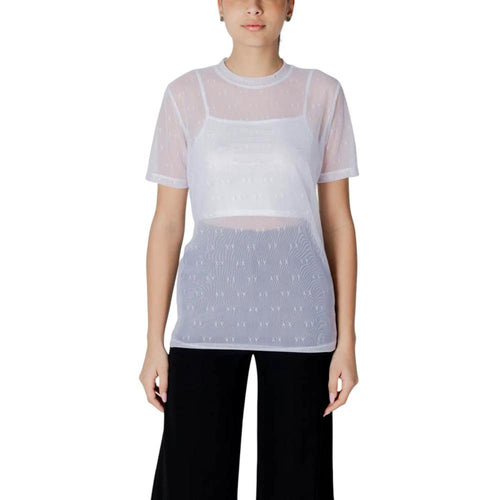 Armani Exchange White Polyamide T-Shirt by Armani Exchange