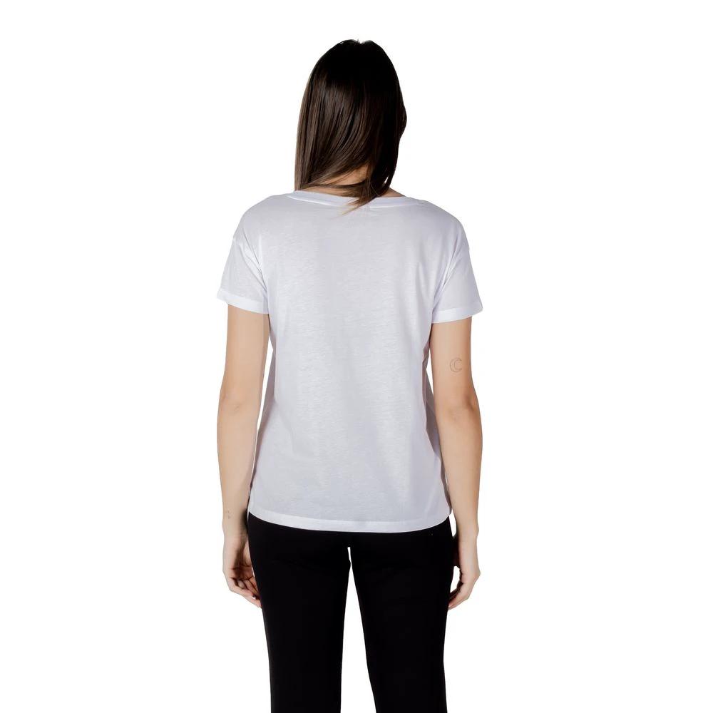 Armani Exchange White Cotton T-Shirt by Armani Exchange