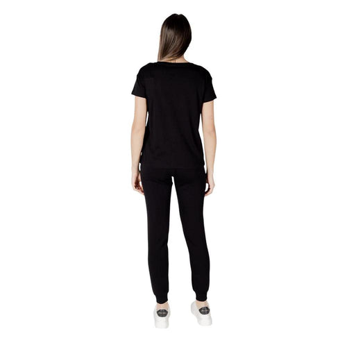 Armani Exchange Black Cotton T-Shirt by Armani Exchange
