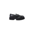 Armani Exchange Black Leather Platform Pumps