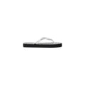 Sandales tongs en caoutchouc noir et blanc Armani Exchange