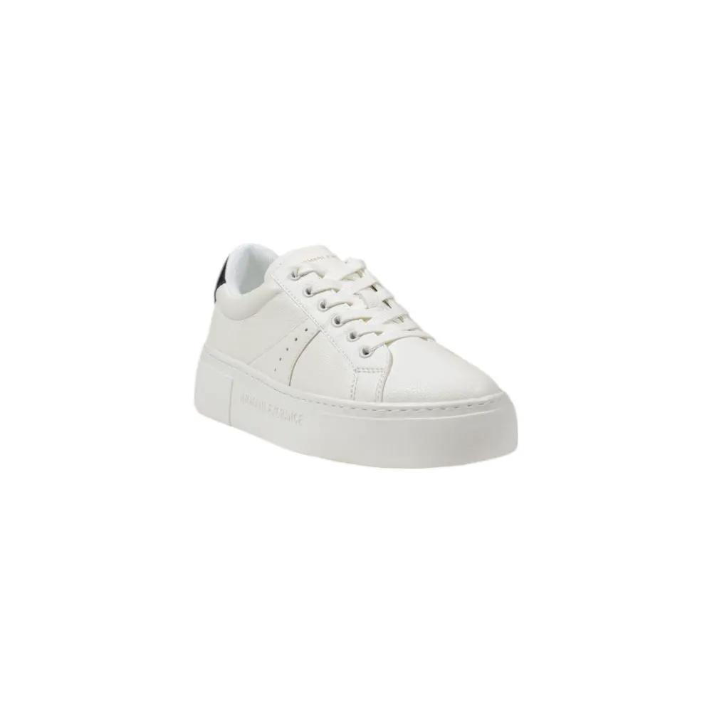 Baskets épaisses en polyester noir Armani Exchange
