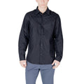 Armani Exchange Blue Cotton Shirt by Armani Exchange