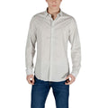 Armani Exchange Cream Cotton Pattern Shirt by Armani Exchange