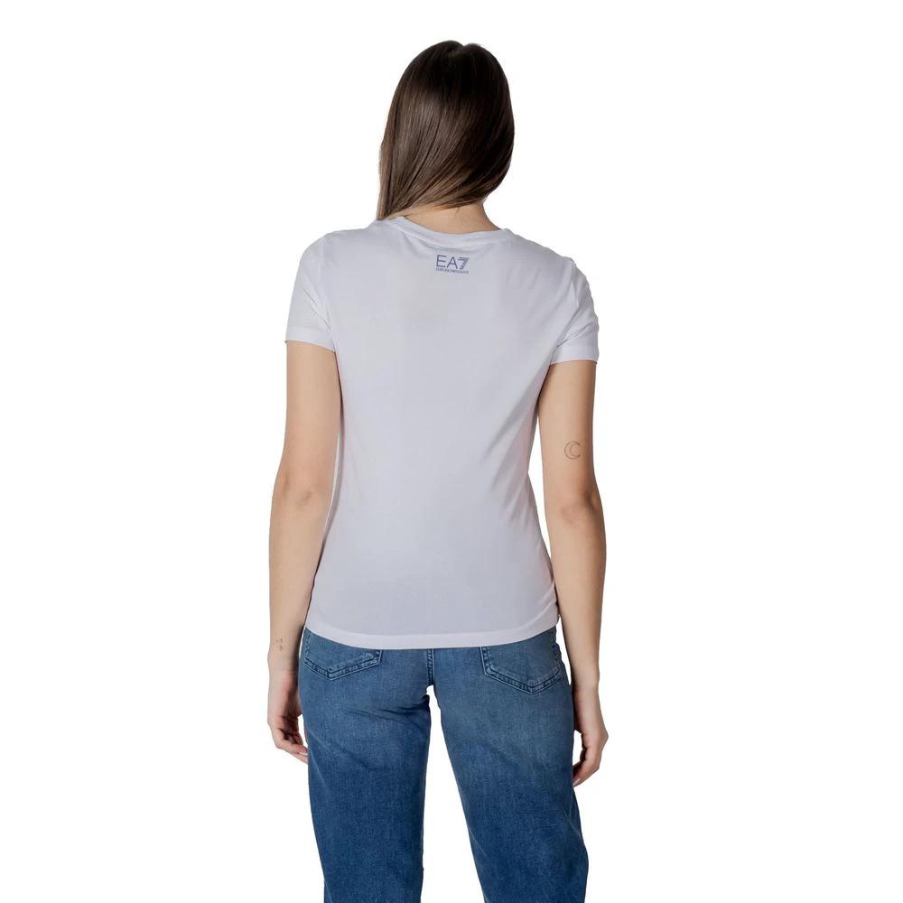 EA7 Emporio Armani White Cotton Sportswear by EA7 Emporio Armani