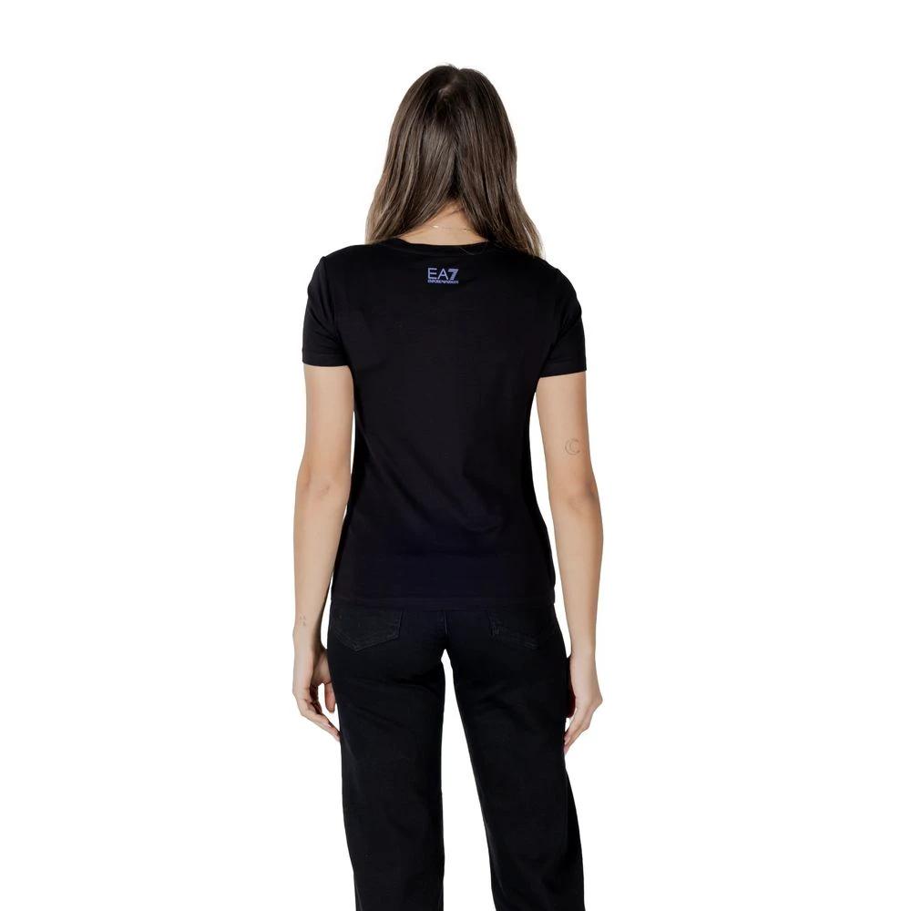 EA7 Emporio Armani Black Cotton Sportswear by EA7 Emporio Armani