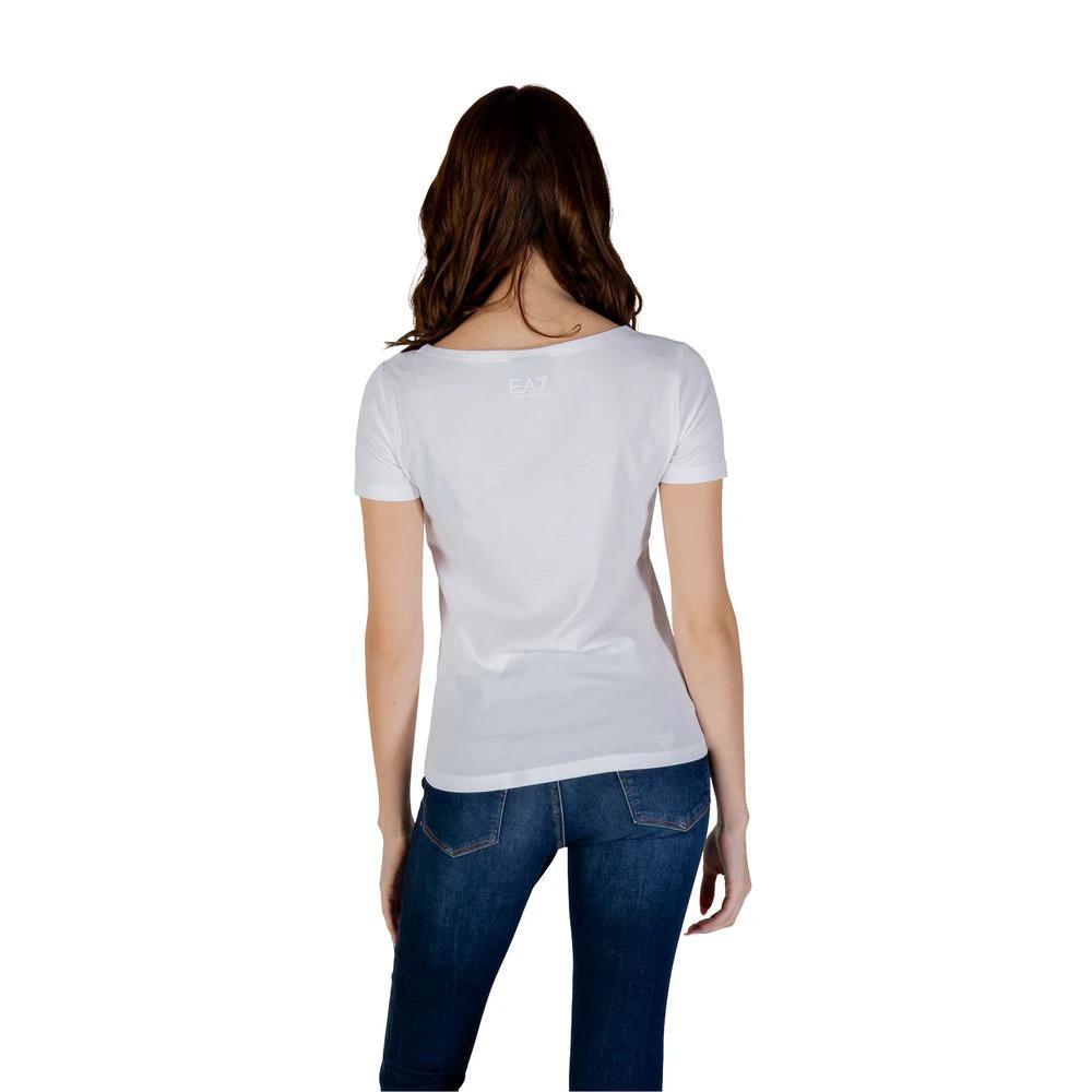 EA7 Emporio Armani White Cotton Sportswear by EA7 Emporio Armani