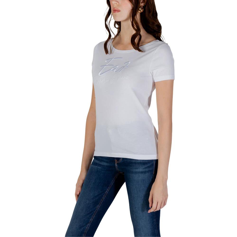 EA7 Emporio Armani White Cotton Sportswear by EA7 Emporio Armani