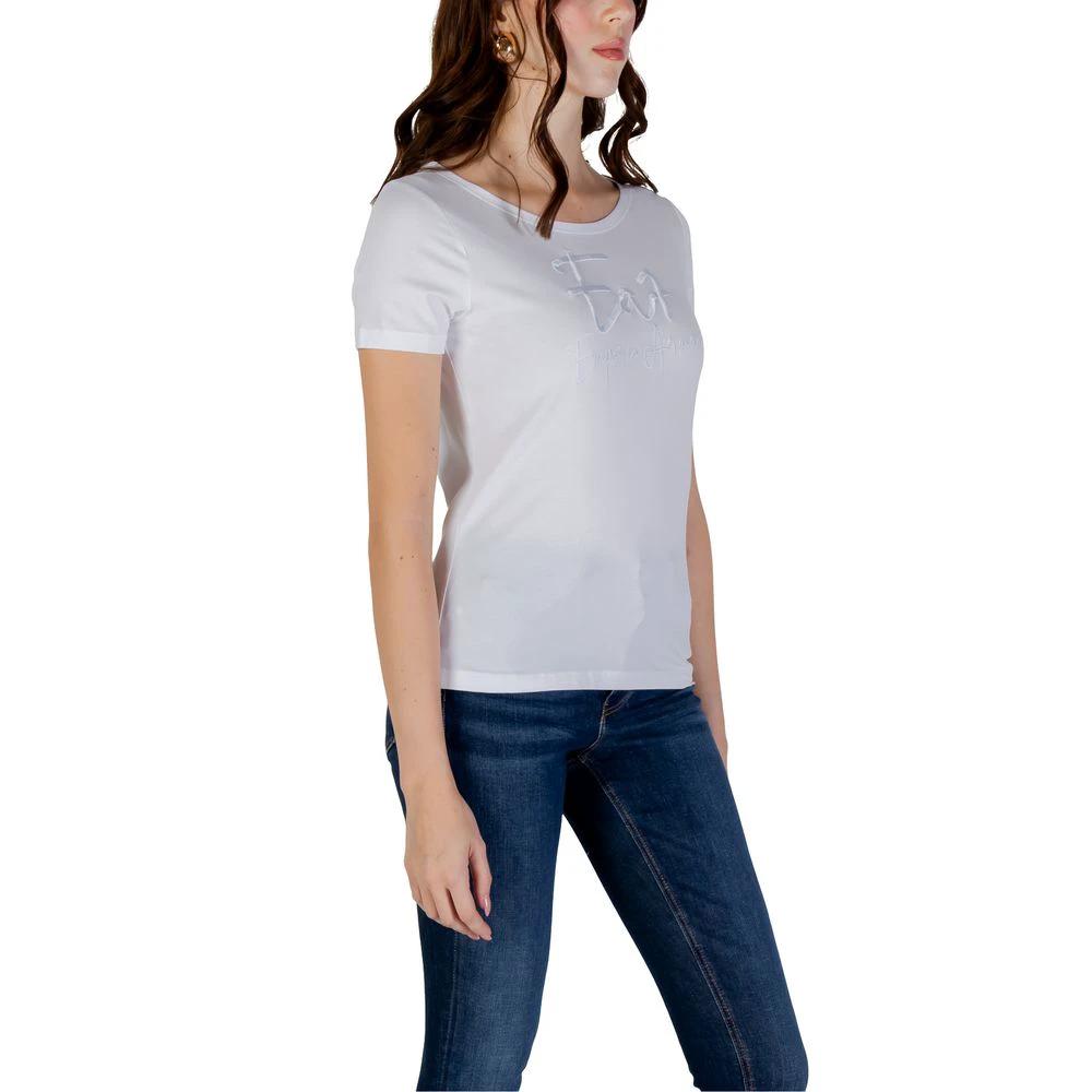 EA7 Emporio Armani White Cotton Sportswear by EA7 Emporio Armani