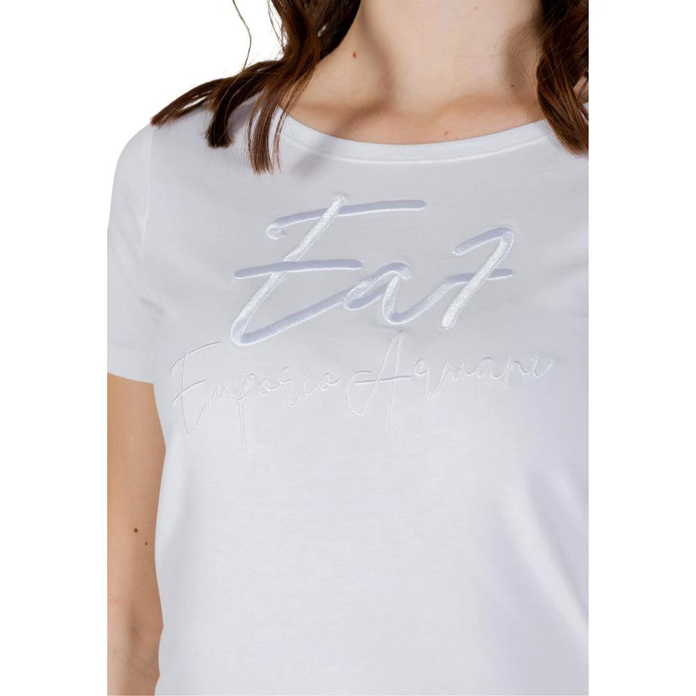 EA7 Emporio Armani White Cotton Sportswear by EA7 Emporio Armani