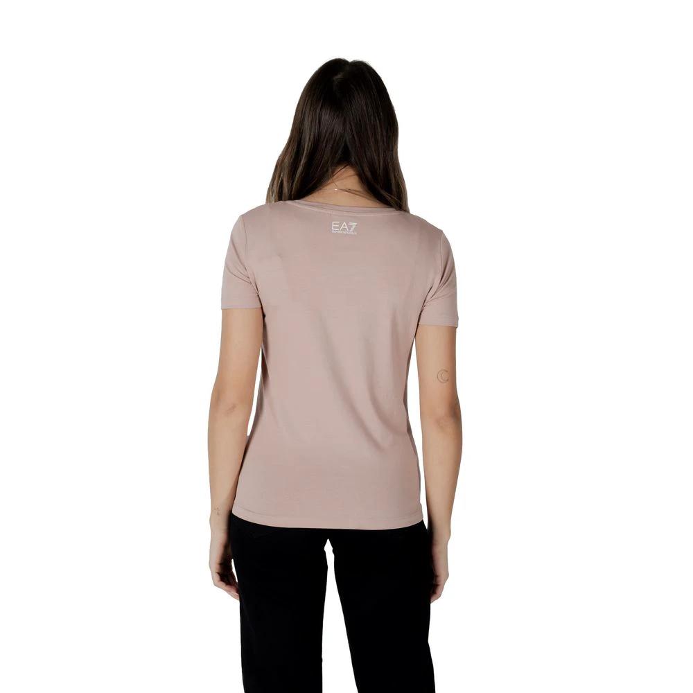 EA7 Emporio Armani Pink Cotton Sportswear by EA7 Emporio Armani