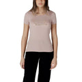 EA7 Emporio Armani Pink Modal T-Shirt by EA7 Emporio Armani