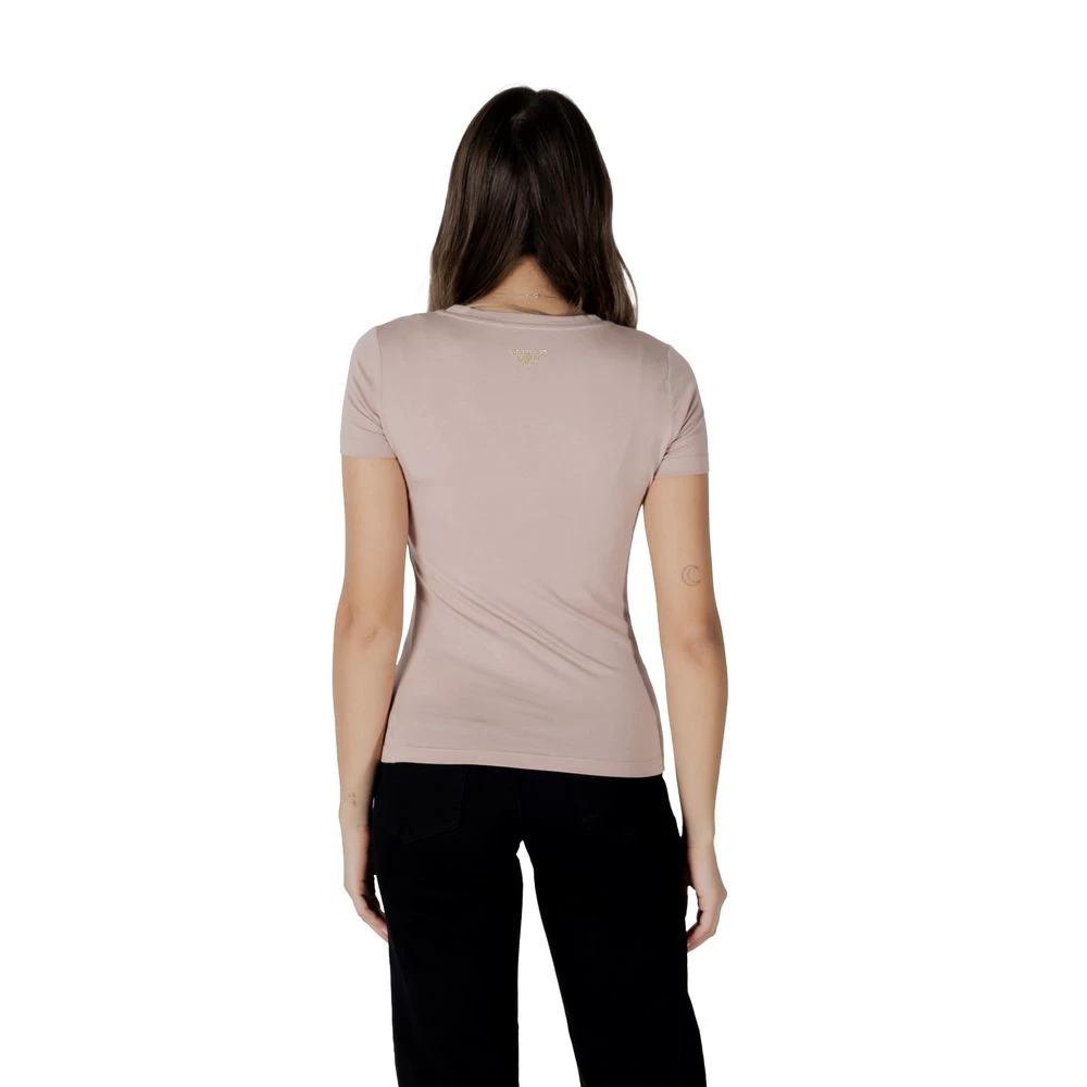 EA7 Emporio Armani Pink Modal T-Shirt by EA7 Emporio Armani