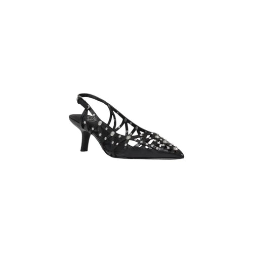 Escarpins à talons hauts en cuir noir ASH