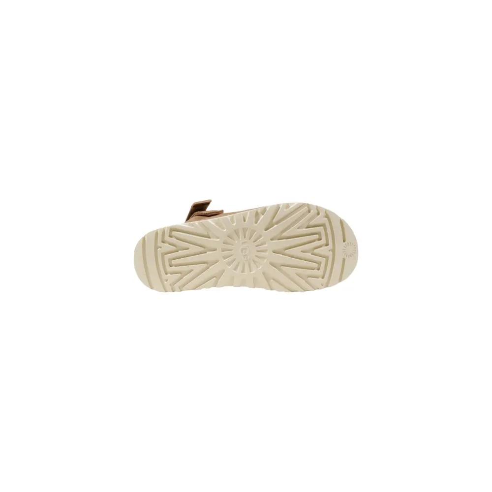 UGG Beige Recycled Polyester Platform Pumps