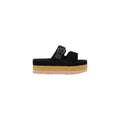 Sandales à plateforme UGG en daim noir