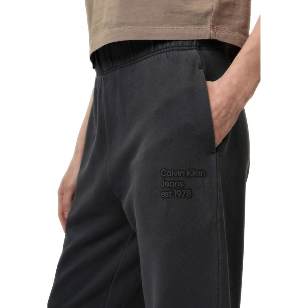 Calvin Klein Jeans Gray Cotton Joggers (Workout Pants) by Calvin Klein Jeans