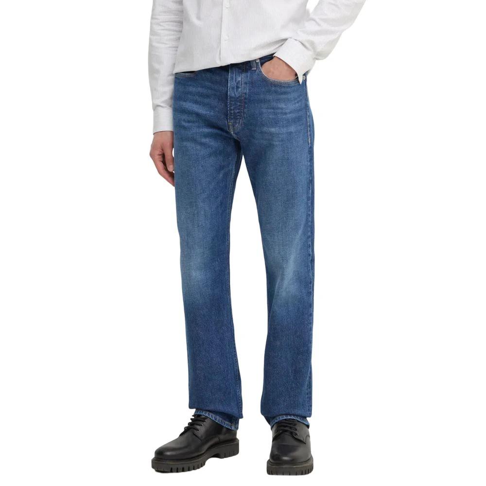 Calvin Klein Jeans Blue Cotton Relaxed Fit Jeans by Calvin Klein Jeans