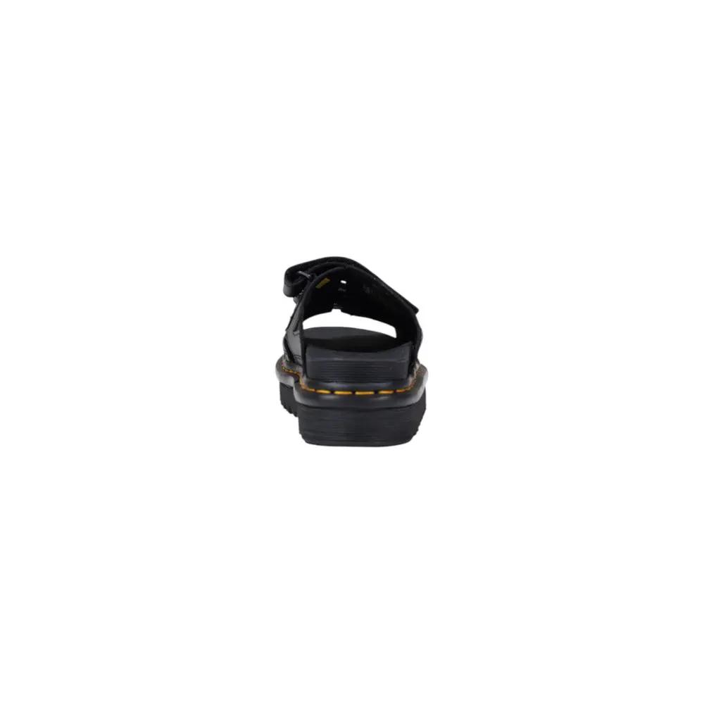 Escarpins à plateforme en cuir noir Dr. Martens